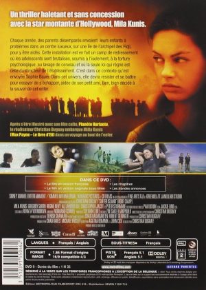 Suffer Island | DVD du film | Dos de la jaquette
