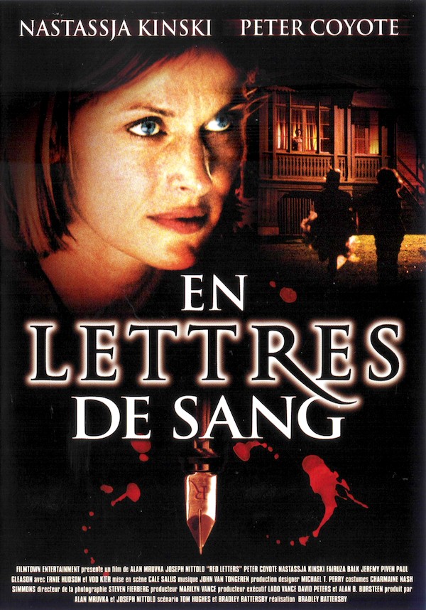 En lettres de sang | DVD du film de 2020 avec Nastassja Kinski et Peter Coyote