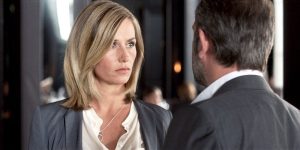 Cécile de France interprète Alice Richmond qui vit une histoire d'amour impossible avec un agent secret russe dans le film Möbius en 2013