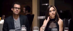 Annabelle Stephenson incarne Natasha qui trompe son mari pour entretenir une liaison adultère avec Tyler l'amant de Christen interprétée par Elisabeth Hower mais les deux jeunes femmes rivales amoureuses vont se retrouver confrontées aux pulsions sadiques d'un Maître du jeu d'escape game dans le film Escape Room en 2017