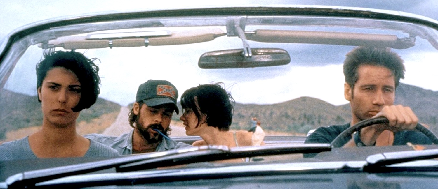 La critique du film Kalifornia souligne la présence de Michelle Forbes et Juliette Lewis en héroïnes cathartiques d'un road-movie aussi tragique que sensuel