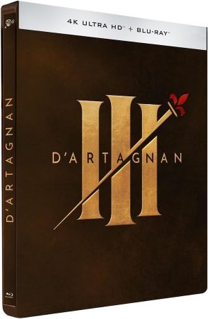 Les Trois Mousquetaires D'Artagnan | 4K du film + Blu-ray du film + Blu-ray bonus en boîtier SteelBook édition limitée