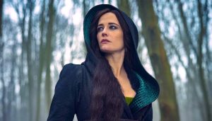 Eva Green interprète Milady érigée en icône de la femme dominante sur les hommes qu'elle manipule dans le film Les Trois Mousquetaires Milady en 2023