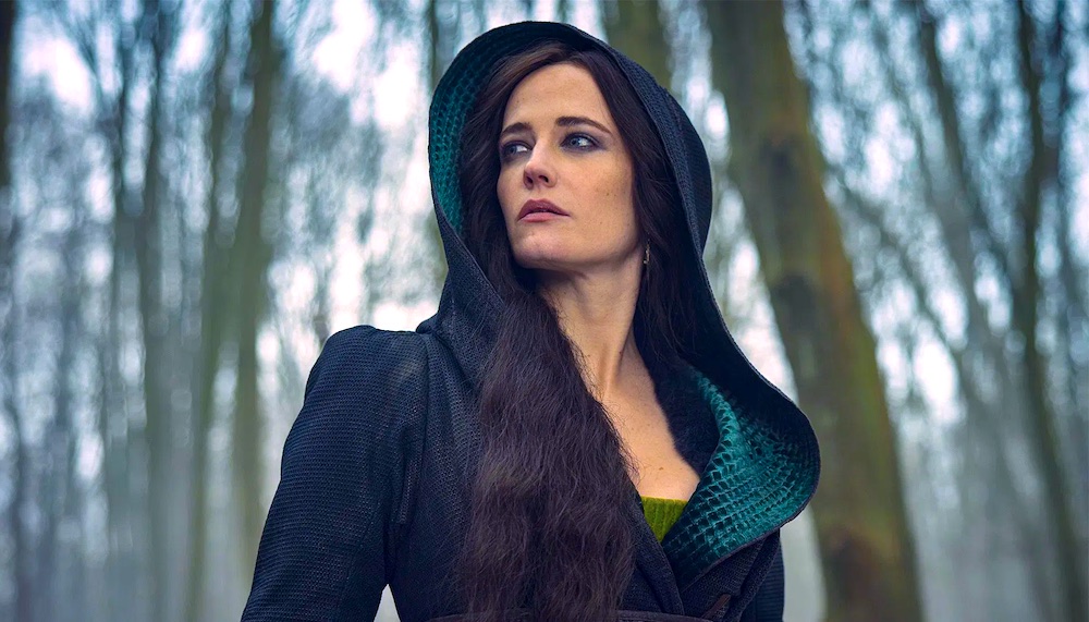 Eva Green interprète Milady érigée en icône de la femme dominante sur les hommes qu'elle manipule dans le film Les Trois Mousquetaires Milady en 2023
