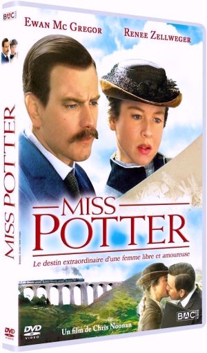 Miss Potter | DVD du film inspiré de l'histoire vraie de l'autrice et illustratrice anglaise Beatrix Potter avec Renée Zellweger et Ewan McGregor