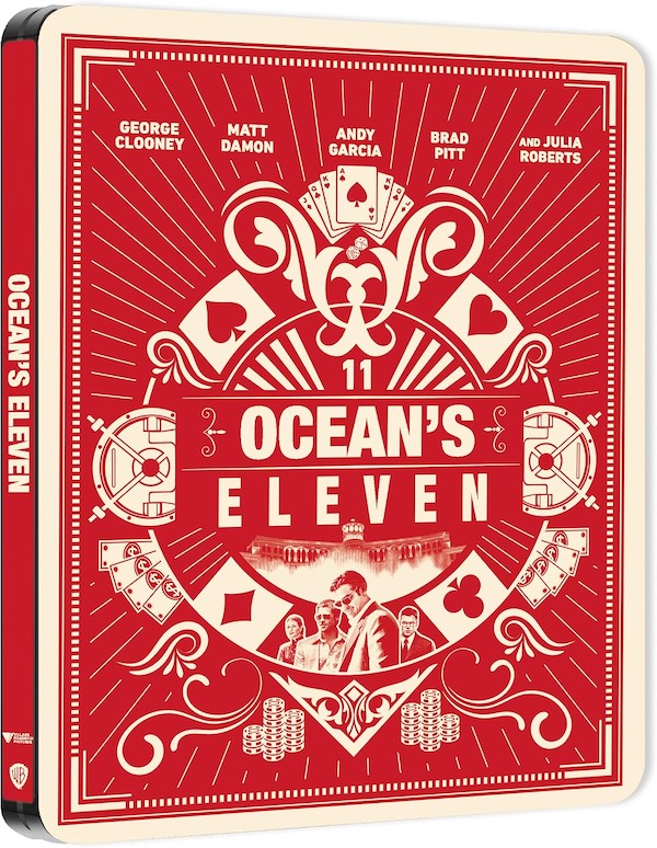 Ocean's Eleven | Édition française du SteelBook 4K + Blu-ray de Ocean's Eleven avec la version française du film