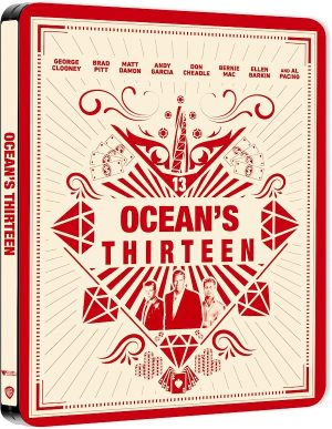 Ocean's Thirteen | 4K + Blu-ray en boîtier SteelBook édition française avec la version française du film et la version originale