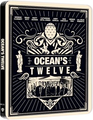 Ocean's Twelve | 4K du film et Blu-ray du film en boîtier SteelBook avec le film en version française et version originale