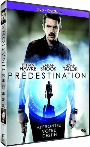 Prédestination | DVD du film de voyage dans le temps réalisé par Michael et Peter Spierig en 2014 avec Sarah Snook, Ethan Hawke, Madeleine West